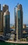 Buildings of Dubai Marina bay Dubai, United Arab Emirates