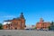 Buildings of former City Duma and Savings Bank of Russia on Sobornaya Square, Vladimir, Golden Ring of Russia