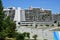 Buildings of the former Olympic Village in Munich, Germany