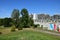 Buildings of the former Olympic Village in Munich, Germany