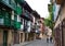 Buildings, houses and architecture of hondarribia, basque country