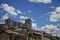 Buildings and houses with sky and clouds in Rijeka, Croatia