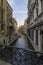 Buildings with Italian architecture, the charm of canals of Venice, Italy