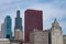 Buildings on Michigan Avenue near Grant Park in Chicago