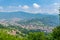 Buildings and mountains from San Vigilio castle.