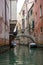 Buildings in narrow canal in Venice