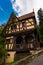 Buildings near the Pelesh Castle in Sinaia, Romania