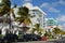 Buildings on Ocean Drive in Miami Beach, Florida