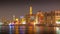 Buildings Overlooking Dubai Creek at Night