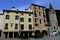 Buildings on Piazza Marcantonio Flaminio Vittorio Veneto Italy