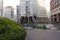 Buildings in Piazza San Babila square in Milan