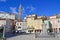 Buildings of Piran city, Slovenia