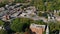 Buildings and School along the Riverside in Parkville Missouri