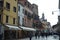 Buildings On The Strada Nova With The Belltowers Of The Parochial Churches Of The Holy Apostle And Santa Sofia .. Stock Photo,