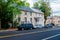 Buildings and streets in the historic part of the ancient city of Winchester in Virginia