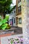 Buildings and streets in the historic part of the ancient city of Winchester in Virginia