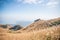 Buildings on the Sunset Peak, Lantau Island, Hong Kong, Autumn