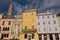 Buildings in Tartini Square in Piran