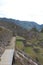 Buildings and terraces including Nusta`s Bedroom, The Temple of the Sun and the Main Temple at Machu Picchu in Peru