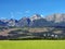 Buildings under High Tatras, Slovakia