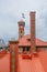 Buildings of Union Station in downtown Portland, USA