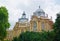 Buildings of the Vajdahunyad Castle in Budapest, Hungary