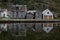 Buildings in village of LÃ¦rdalsÃ¸yri, Norway