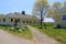 Buildings and walkways on property of Rachel Carson National Wildlife Center,Wells,Maine,2016