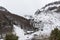 Bujaruelo valley in Ordesa y Monte Perdido national park with snow
