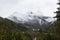 Bujaruelo valley in Ordesa y Monte Perdido national park with some snow in the mountain