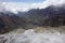 Bujuku Valley in the Rwenzori Mountains National Park, Kasese District, Uganda