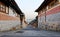 Bukchon Hanok historic district in Seoul at sunset