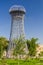 BUKHARA, UZBEKISTAN - MAY 1, 2018: Former water tower Shukhova in Bukhara, now an observation tower, Uzbekist