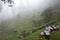 Bukit Larut is one of tourist attraction in Taiping can be reached by 4x4 ride with serene foggy environment weather.