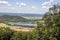 Bukova Lake in Little Carphatian, Slovakia. Water reservoir in western Slovakia