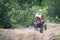 BUKOWNO/POLAND - 4 June 2016: Offroad 4x4 sand rally, quad bike, motocross, atv ,off road cars in cross country competition