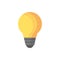 Bulb idea school and education icon