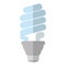 bulb light saving energy icon