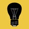 Bulb silhouette ( flashbulb )