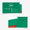 Bulgaria Flag Business Card, standard size 90x50 mm business card template