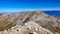 Bulgaria, Koncheto Ridge, Viewpoint from Vihren Peak.