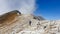 Bulgaria, Pirin Mountains, Koncheto Ridge and Koncheto Hut.