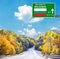 Bulgaria road sign against clear blue sky