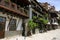 BULGARIA, VELIKO TARNOVO-19 MAY, 2019:Traditional Bulgarian houses in General Gurko Street in the city of Veliko Tarnovo