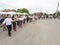 Bulgaria, village of Bulgarians. Evening dance on Nestenar games