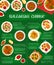 Bulgarian cuisine dish menu poster, Bulgaria food