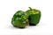 Bulgarian green pepper closeup. Bulgarian pepper. green pepper