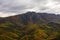 Bulgarian Rhodope mountains fall scene
