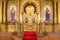 Bulgarian St Stephen Church Turkish: Demir Kilise interior beautiful view is a Bulgarian Orthodox church made of prefabricated