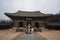 Bulguksa Temple and Daeungjeon Hall during winter morning cloudy day at Gyeongju , South Korea : 10 February 2023
